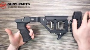 Приклад М10С на Тигр исп01 05 Тигр 308 исп02 TG3 СВД CNC Guns Custom