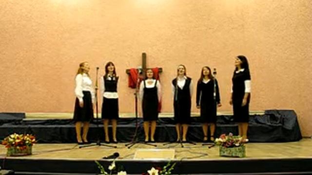 Пение ансамбля "Звуки неба" смотреть онлайн