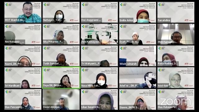 Pelatihan JF Adminkes 1 - 2023 Hari ke 1 смотреть онлайн