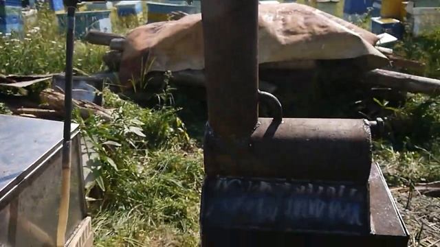 Минута рамка. Топим воск