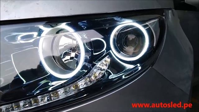 AutosLed: Kia Sportage - Ojos de angel смотреть онлайн