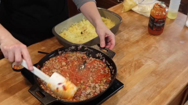 Low Carb Spaghetti Squash Lasagna
