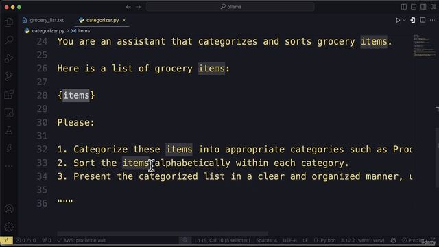 01. Hands-on Build a LLM App - Grocery List Categorizer смотреть онлайн