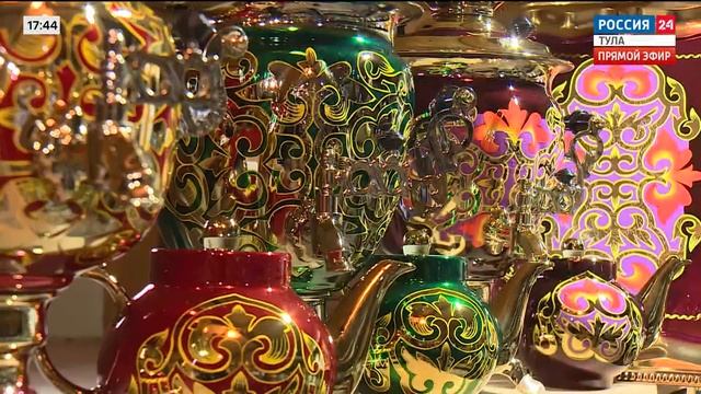 Как производятся самовары - репортаж Россия 24 на фабрике Самоваров град