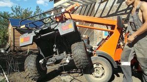 #134 Чуть на стену не залез | Финал погрузчика | Испытания.