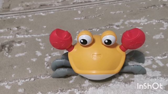 ОБЗОР 🔥🔥ДЕТСКИЕ ИГРУШКИ 🔥🔥Убегающий крабик 🦀🦀🦀 или Бегающий краб