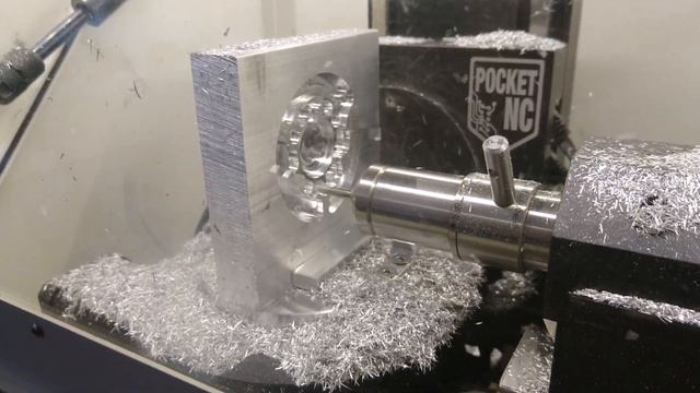 Window machining with the Pocket NC v2-50 5 axis CNC смотреть онлайн
