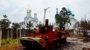 Святогорск и Краматорск после боевых действий. Поездка из Славянска