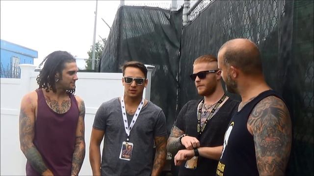 BORN OF OSIRIS at Mayhem Festival 2013 Interview смотреть онлайн