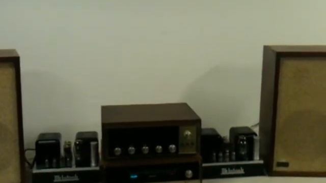 McIntosh MC30 TUBE AMP C20 PREAMP MR67 TUNER KLH MODEL SIX SPEAKERS смотреть онлайн