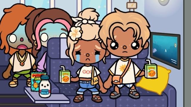 ~ВОЗРАЩАЕМСЯ ДОМОЙ || САМОЛЕТ РАЗБИЛСЯ?! ~ Veron_officall. || Toca Life World