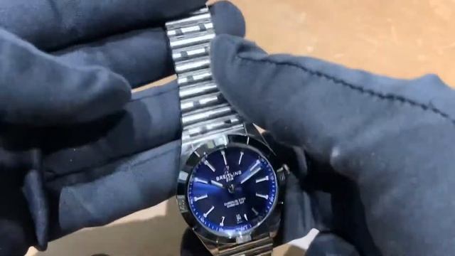 Breitling Chronomat 36 Blue Dial