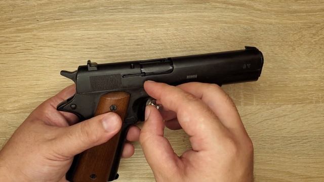 Colt 1911 СХ Кольт 911 СХП под холостой патрон 9 мм Р.А.К. Bruni 96 итальянское производство смотреть онлайн