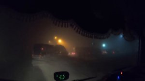 Встретился с Юлей Лазаревой | плутаю по заводу | сильный туман