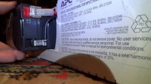 Замена аккумулятора в источнике бесперебойного питания