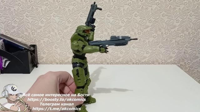 Распаковка обзор Фигурки Хало Мастер Чиф / Halo Master Chief (18см) смотреть онлайн