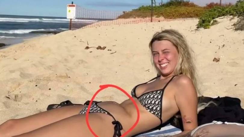 Hawk Tuah Girl Sparks Pregnancy Rumours After Dior Bikini Beach Photo Goes Viral Video
