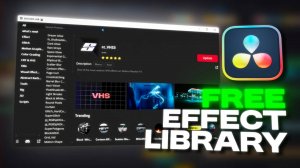 Editors Lab. 200+ бесплатных эффектов для DaVinci Resolve!