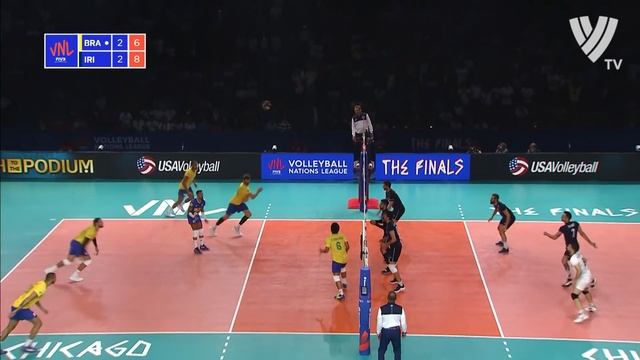 Fantastic Volleyball Rally | Great Defences - Quick Spikes смотреть онлайн