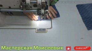 Вышивка на прямострочной машинке