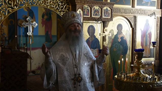 Проповедь митрополита Иоанна после службы в Великую Субботу в храме иконы Богородицы "Троеручица" смотреть онлайн