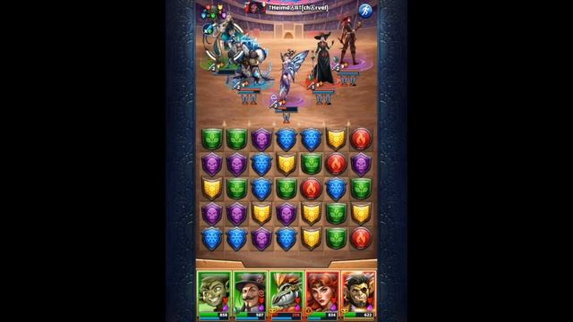 Турнир Мощное усиление 5* Без Желтых Империя пазлов Empires & Puzzles смотреть онлайн