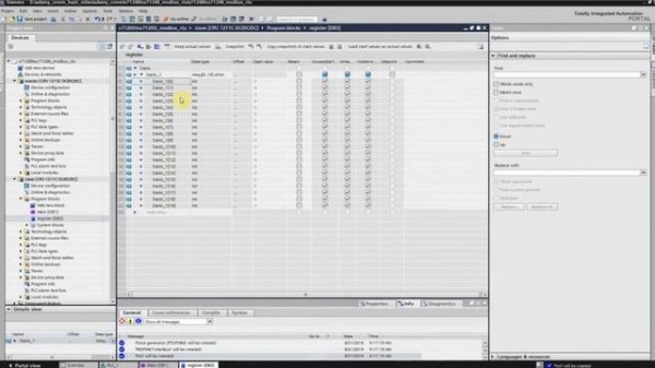 Настройка Modbus RTU s7 1200