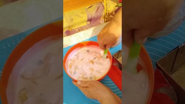 #Shorts/ДЕСЕРТ С ВИНОГРАДОМ И ПЕРСИКОМ/甜点Tiándiǎn/DESSERT/РЕЦЕПТ/ @ СЛАДКОЕ НАСТРОЕНИЕ смотреть онлайн