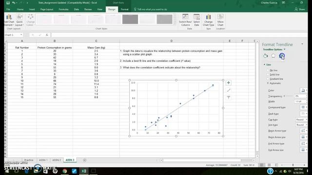 Excel Tutorial: Scatter Plot Graph смотреть онлайн