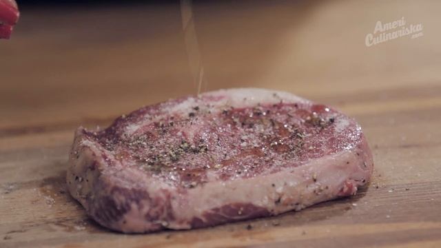 How to Cook a Steak (Rib Eye/Entrecôte) | Americulinariska смотреть онлайн