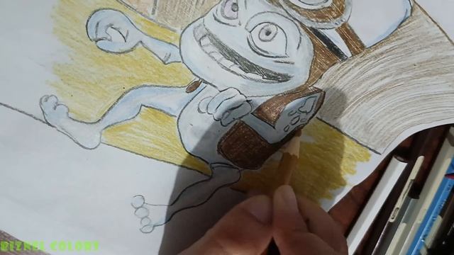 Crazy Frog In G Major 19 Ep.2 | Sketching, Coloring Using Coloring Pencil And Craypas смотреть онлайн
