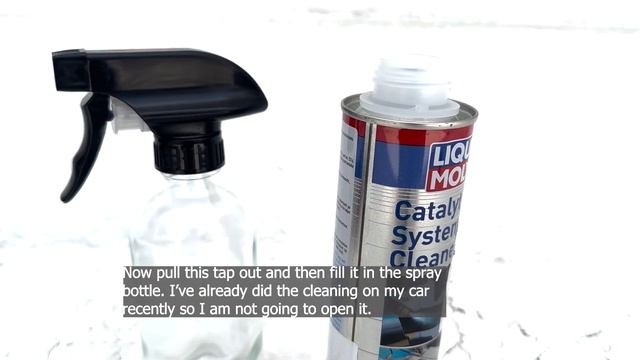 How to - Catalytic Converter cleaning with Liqui Moly LS460 تنظيف دبات البيئة بمحلول ليكوي مولي смотреть онлайн