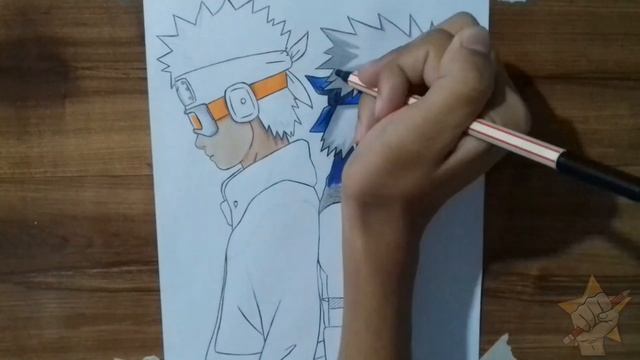 Speed Drawing - Kakashi e Obito смотреть онлайн