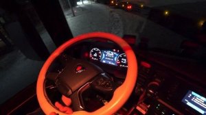 Заходим в Финляндию | встретились с Мишкой | SCANIA 6 серии