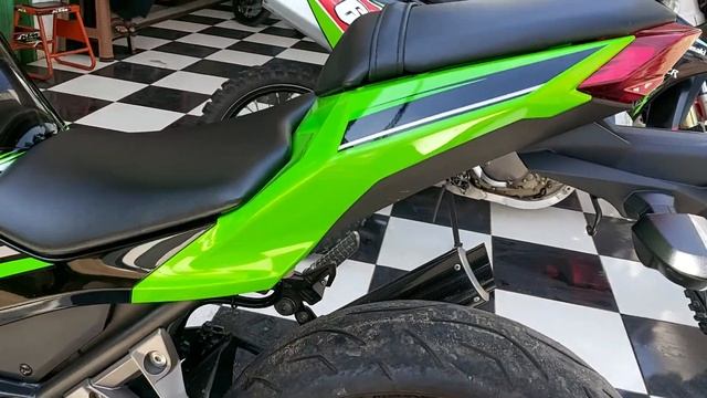 Kawasaki Ninja 250 KRT || Kevin Motor Sport Palembang смотреть онлайн