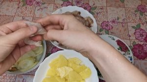 Пирог с филе рыбы пангасиус