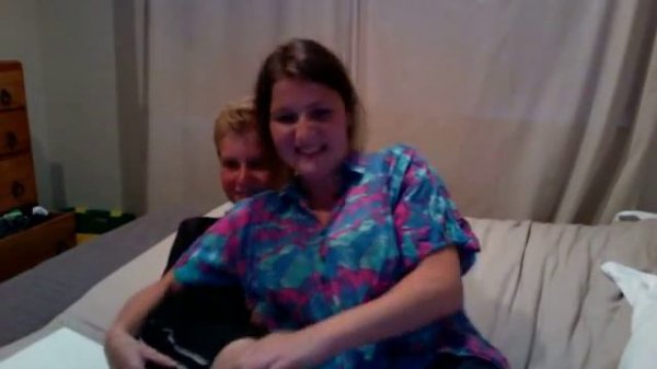 Brother and sister interaction