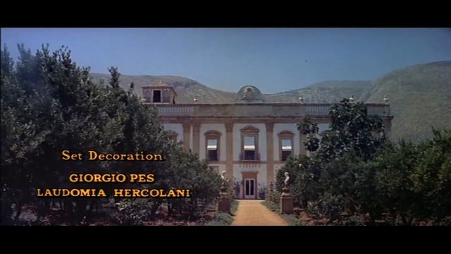 El Gatopardo (1963) (Créditos Ingleses Originales De época)