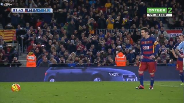 Барселона 6-1 Сельта| Пенальти Месси / Barcelona 6-1 Celta | Messi Penalty 14.02.16 [HD] смотреть онлайн