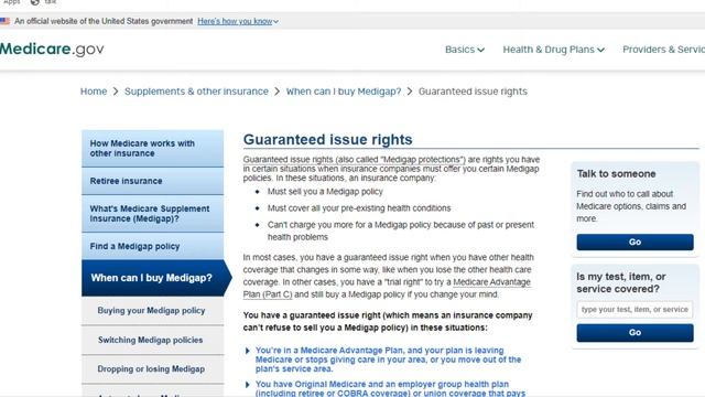 Medicare Supplement Plans: Medigap Guaranteed Issue смотреть онлайн