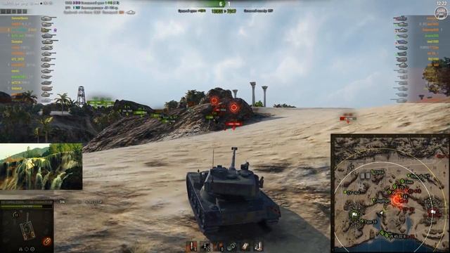 Правильная постановка на гуслю. Bat.-Chatillon 25 t AP смотреть онлайн