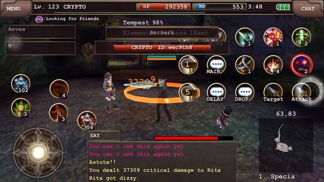Iruna Online - Lvl 372 GLADIATOR SOLO LVL 400 RITA смотреть онлайн