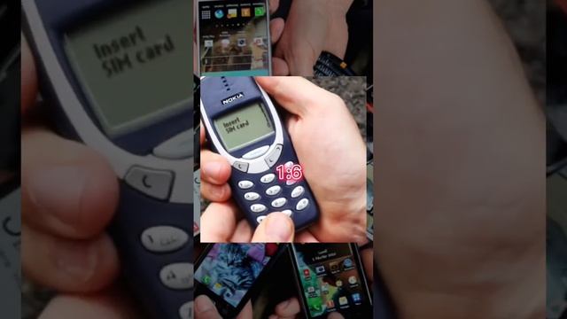 Nokia vs IPhone #рек #реки #хочувреки #мем #интересное #сравнение #нокия #айфон #3310 смотреть онлайн