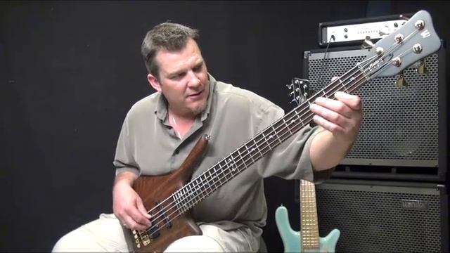 Warwick Product Specialist Andy Irvine - Demo - Dolphin NT5 смотреть онлайн