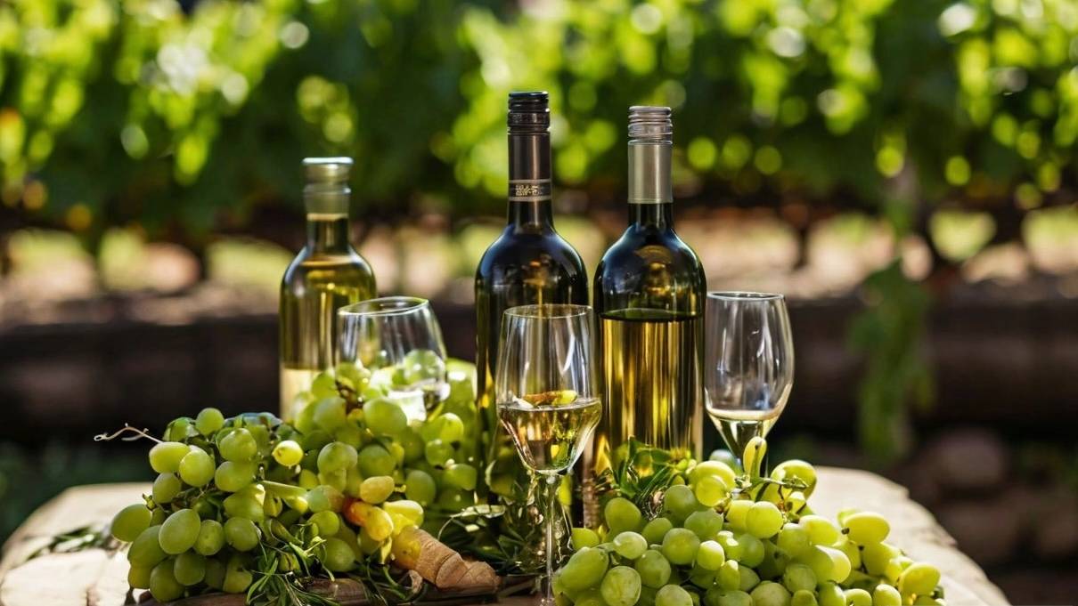 Приготовление домашнего вина из белого винограда, как приготовить домашнее белое вино.