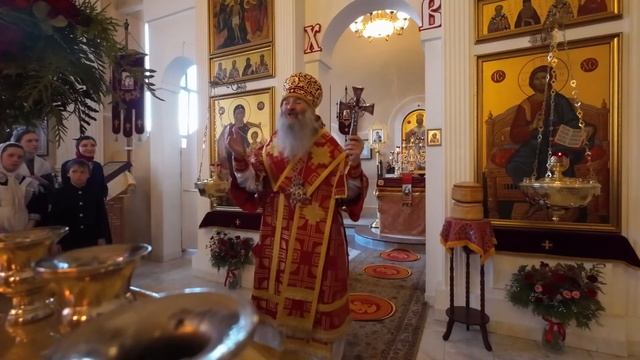 Слово митрополита Иоанна после после Вечерни в домовом храме св. мц. Татианы в Светлую пятницу смотреть онлайн