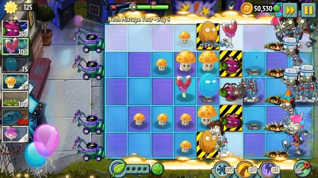 [PvZ 2 4.6.1] Neon Mixtape Tour - Day 5 смотреть онлайн