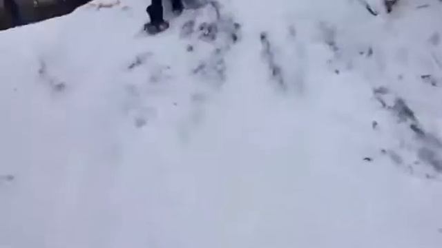 Гуляем и котаемся на горке(на ватрушке,ч.описание) смотреть онлайн