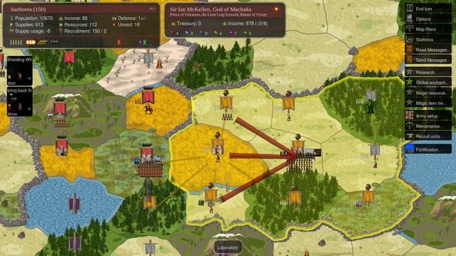 Dominions 5 - EA Machaka Turn 40 смотреть онлайн