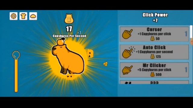 Играем в игры про капибару! смотреть онлайн